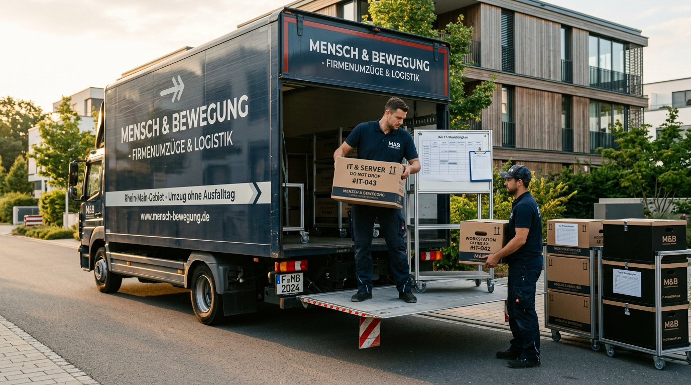 Firmenumzug ohne Ausfalltag: Der IT-Stundenplan